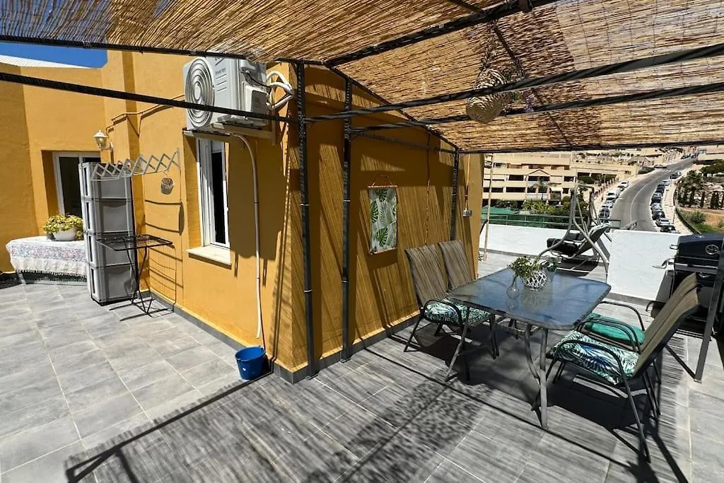 Atico Con Vistas, Terraza, Piscina Y Bbq Playa 9M Lägenhet La Cala Del Moral Spanien