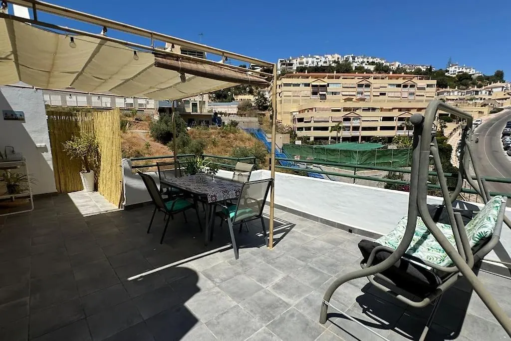 Atico Con Vistas, Terraza, Piscina Y Bbq Playa 9M Lägenhet La Cala Del Moral